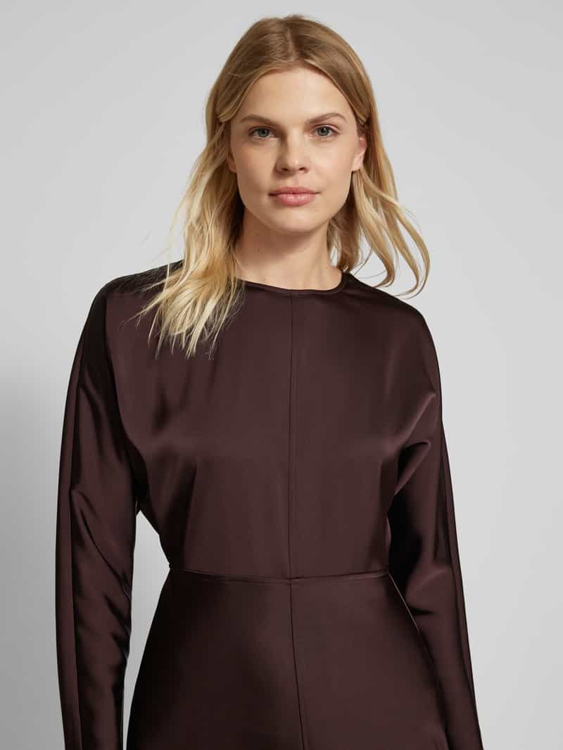 Joop! Midi-jurk met ronde hals