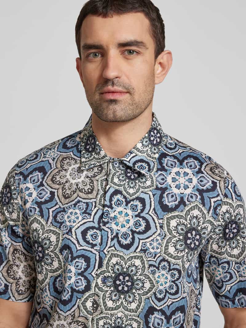 Matinique Regular fit vrijetijdsoverhemd met 1 2-mouwen model 'Floss'
