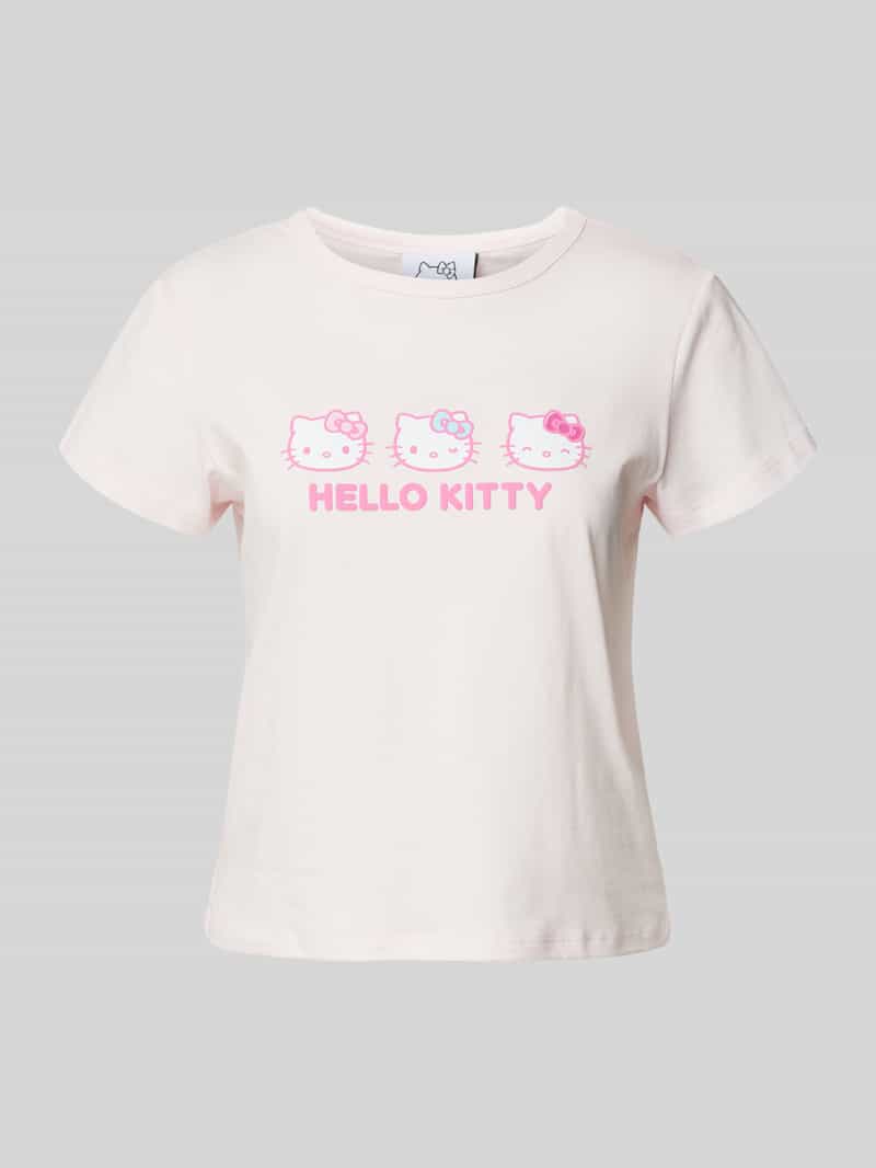 T-shirt met motiefprint