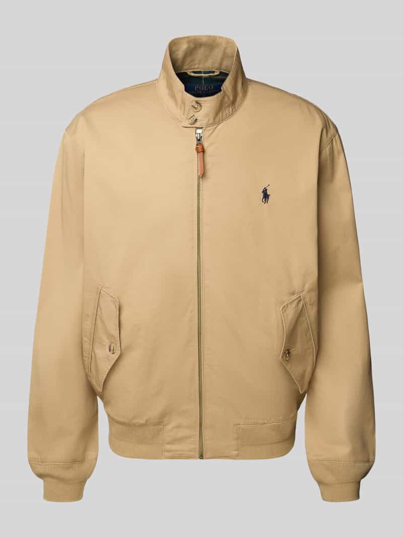 Polo Ralph Lauren Windbreaker met opstaande kraag en klepzakken