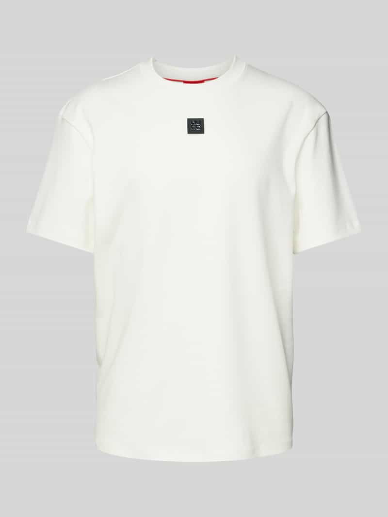 HUGO T-shirt met labelbadge model 'Dalile'