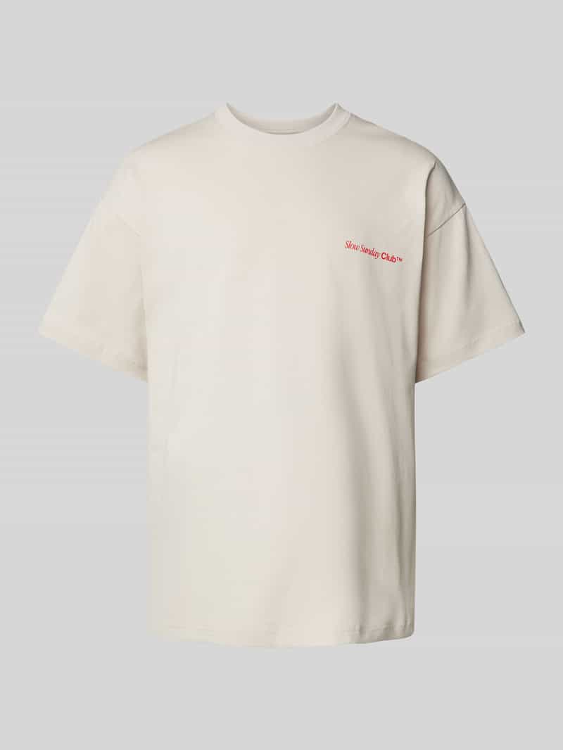 ANOTHER COTTON LAB T-shirt met labelprint