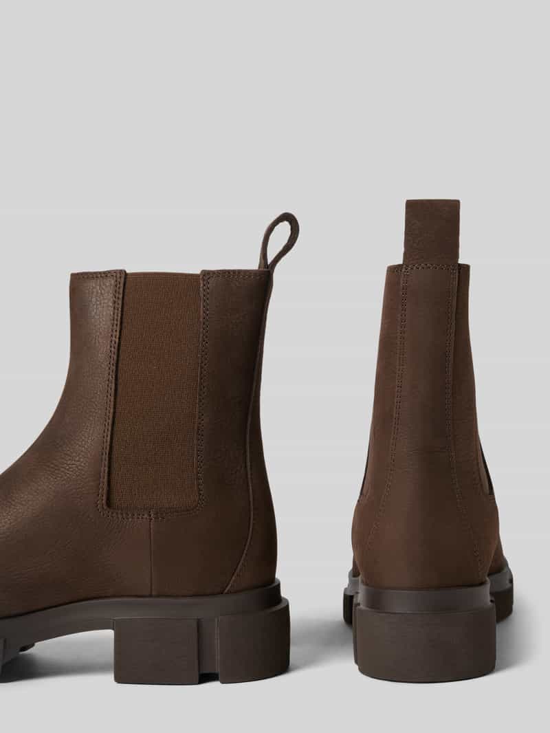 Copenhagen Chelsea boots van leer met elastische inzetten model 'CPH570'