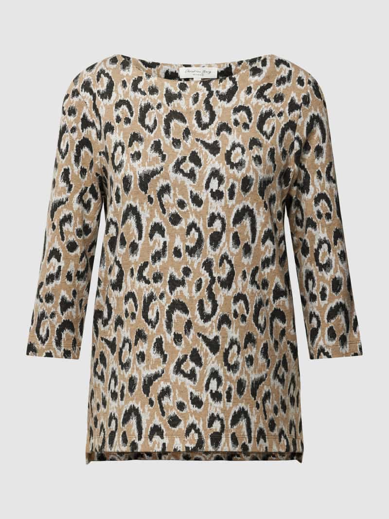 Shirt met lange mouwen met boothals Christian Berg Woman