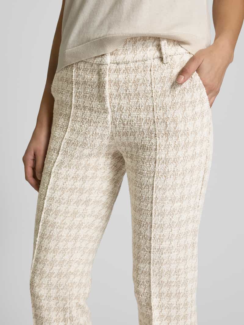 BRAX Slim fit stoffen broek met persplooien model 'STYLE.MARON'