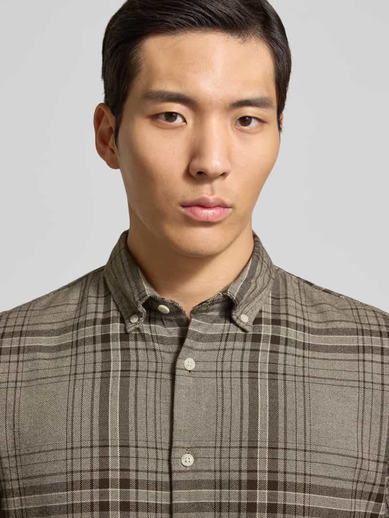 Selected Homme Regular fit vrijetijdsoverhemd van puur biologisch katoen model 'REGNOAH'