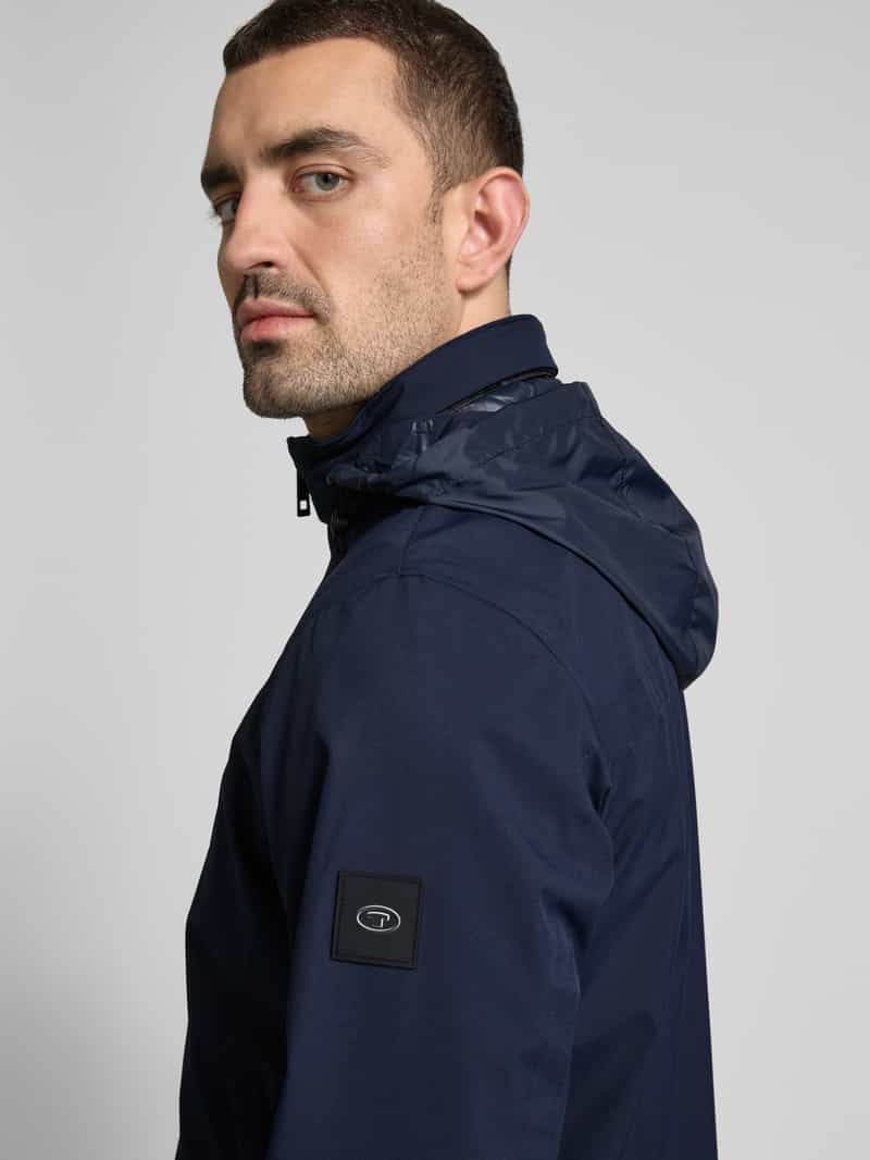 Tom Tailor Regular fit functioneel jack van stretchmateriaal