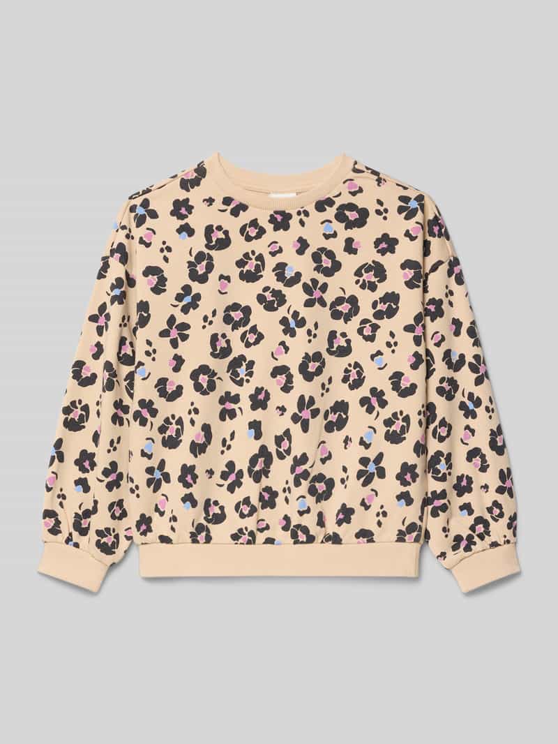 s.Oliver RED LABEL Oversized sweatshirt van katoenmix