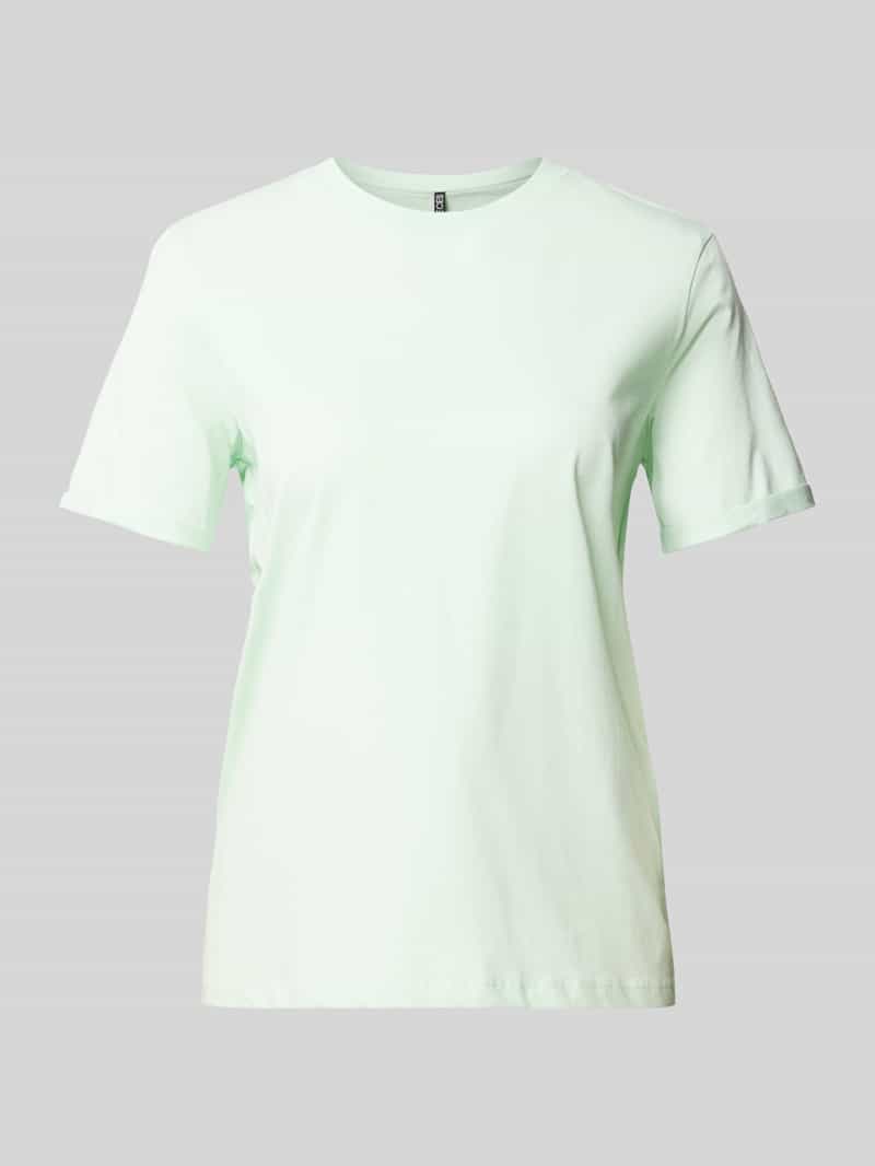 Pieces Regular fit T-shirt van puur katoen model 'RIA'