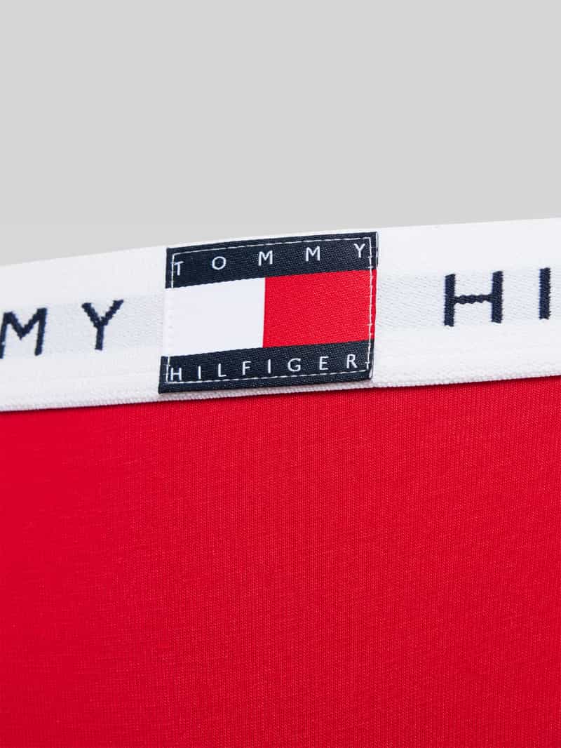 Tommy Hilfiger Bikinibroekje met elastische band met label model 'TH Heritage'