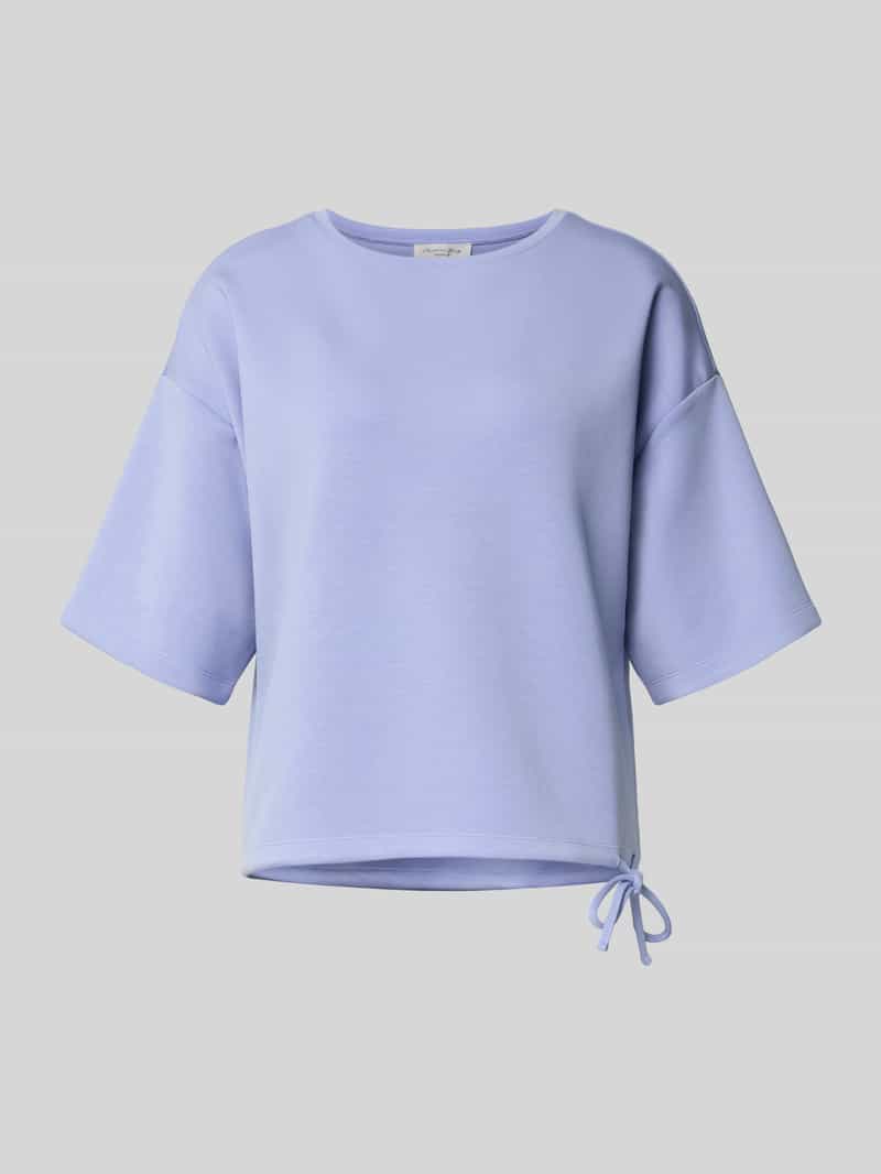 Christian Berg Woman Sweatshirt met 1 2-mouwen en ronde hals
