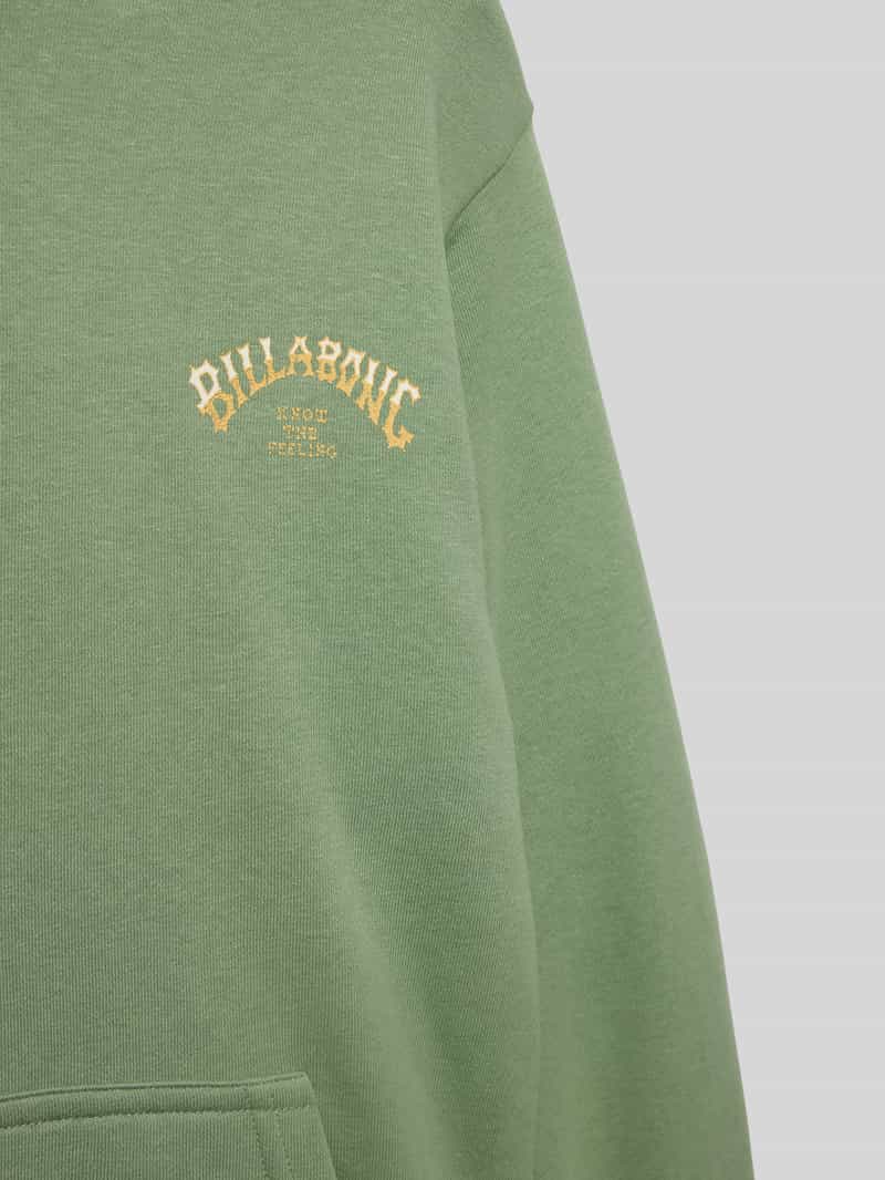 Billabong Hoodie met label- en statementprint model 'FOUNDATION PO''
