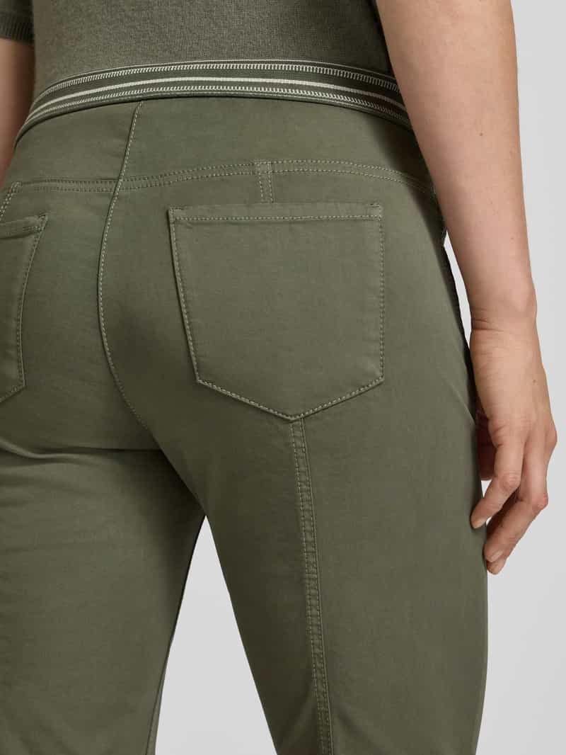 LUISA CERANO Broek met steekzakken en elastische band