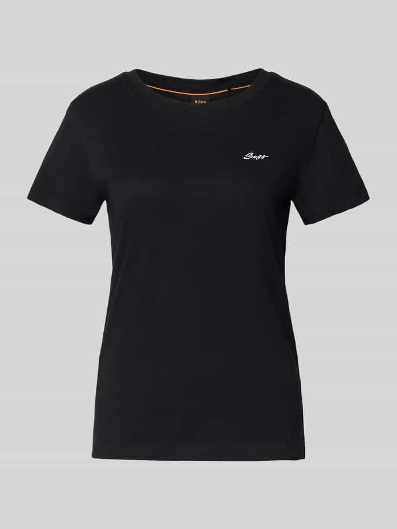 Boss Orange Regular fit T-shirt van puur katoen