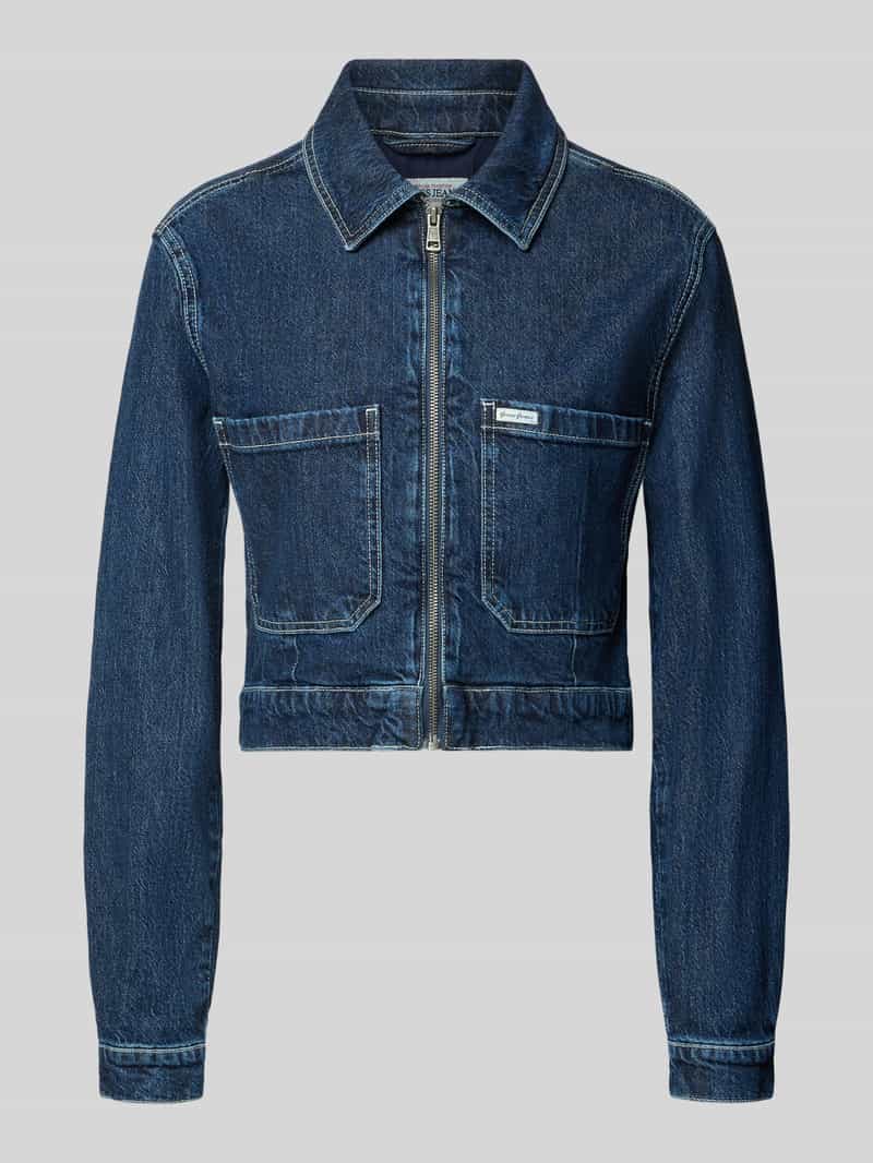GUESS Jeans Kort jeansjack met ritssluiting