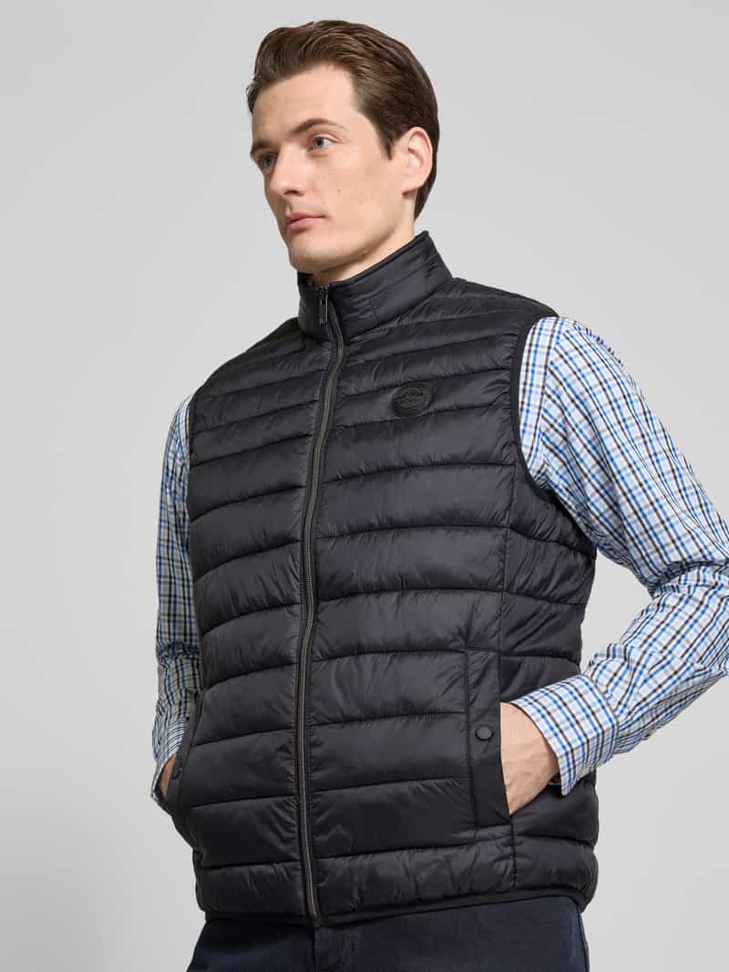Christian Berg Men Regular fit bodywarmer met opstaande kraag