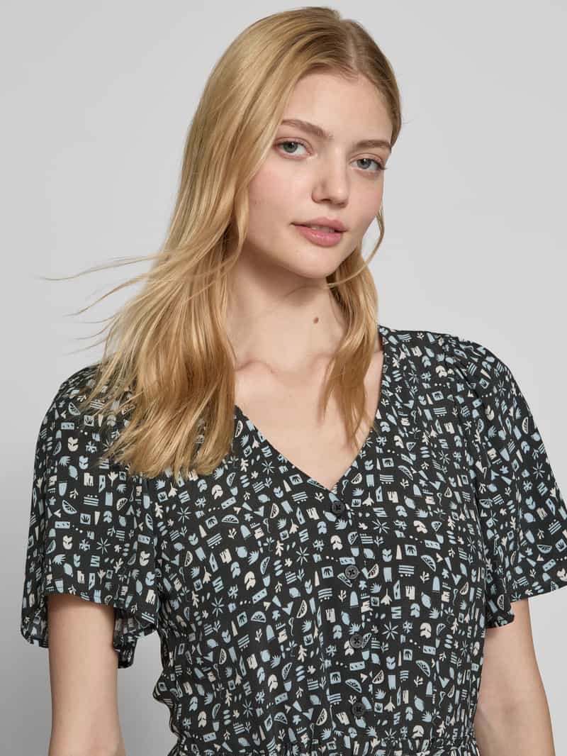 Marc O'Polo DENIM Midi-jurk met V-hals