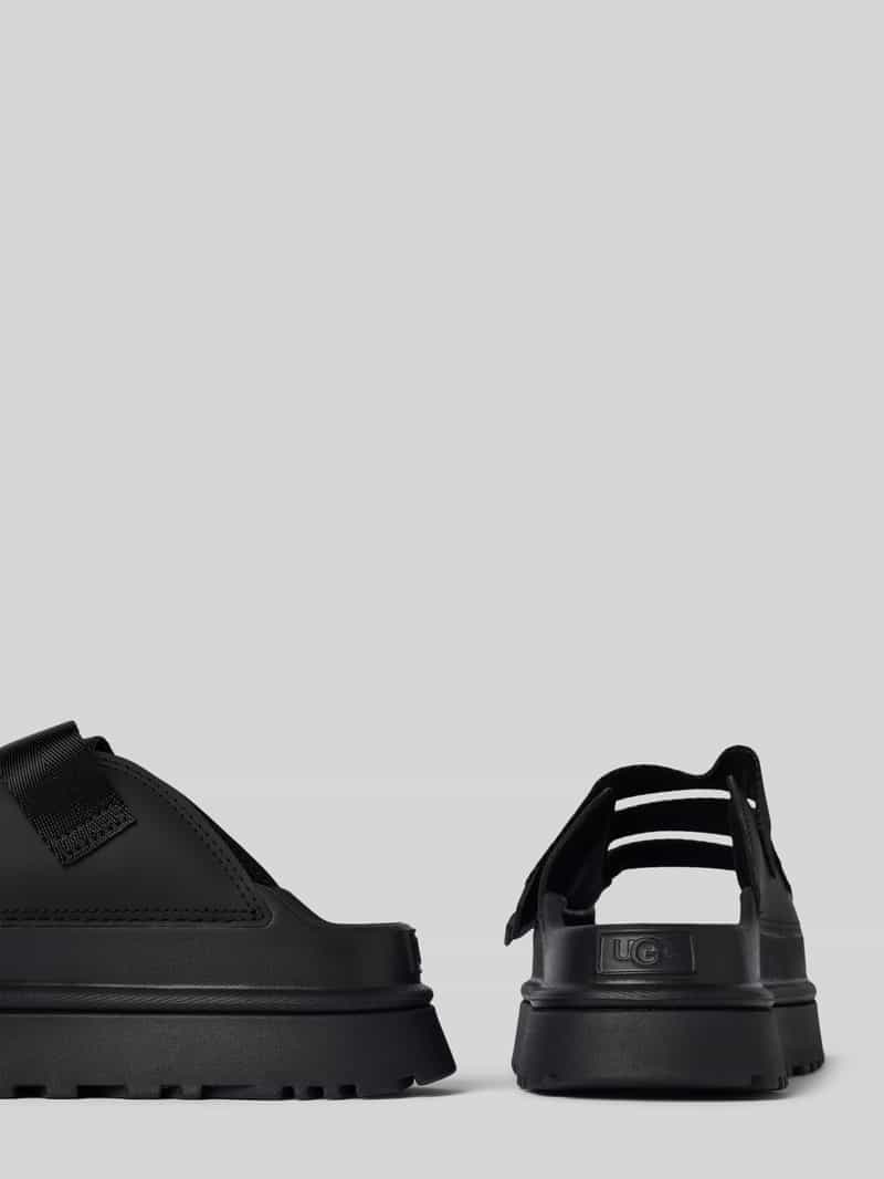 Ugg Sandalen met klittenband model 'GOLDENGLOW'