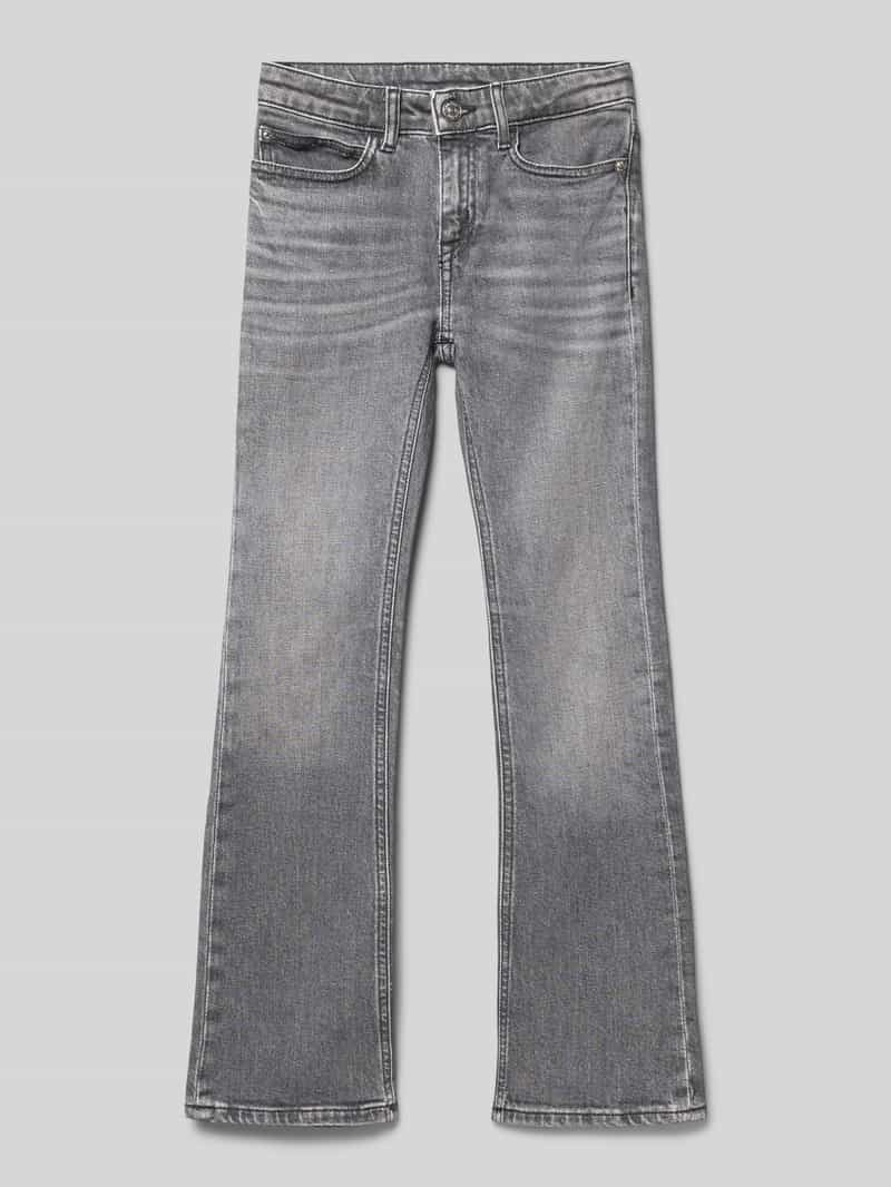 Calvin Klein Jeans Flared jeans met labelpatch