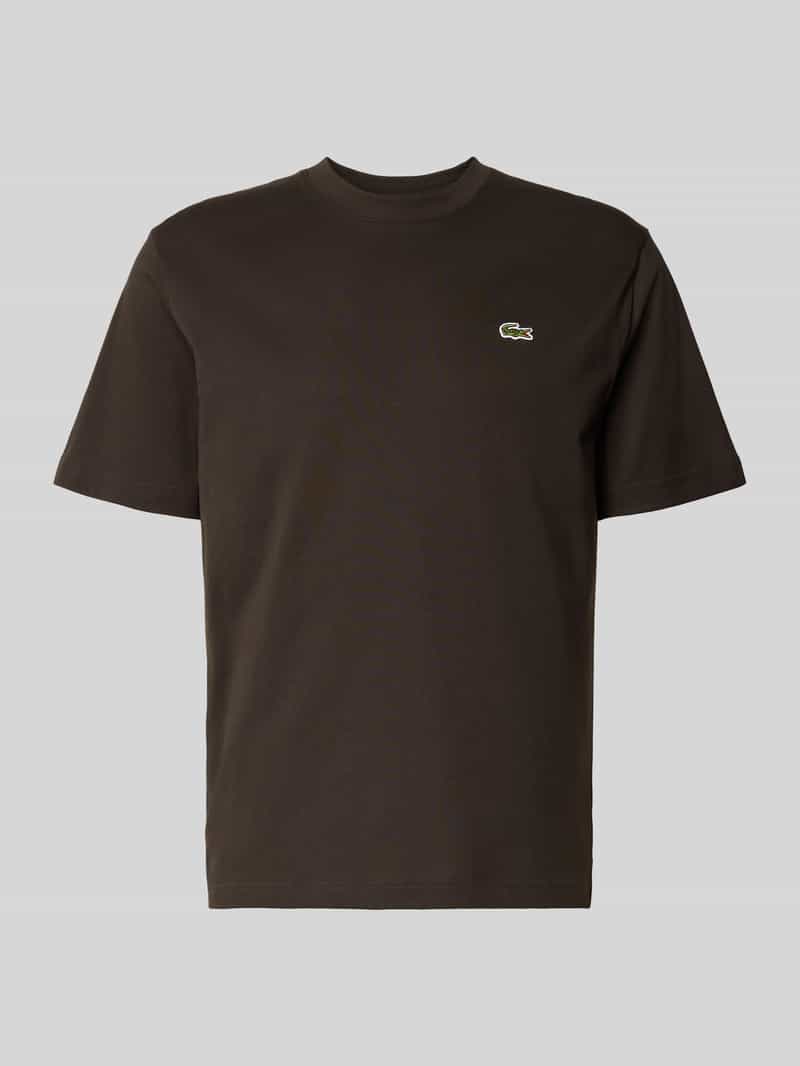 Lacoste Regular fit T-shirt van puur katoen