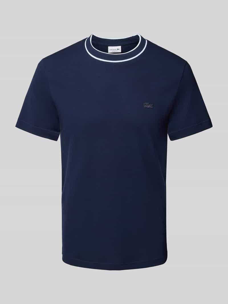 Lacoste Regular fit T-shirt van katoenmix