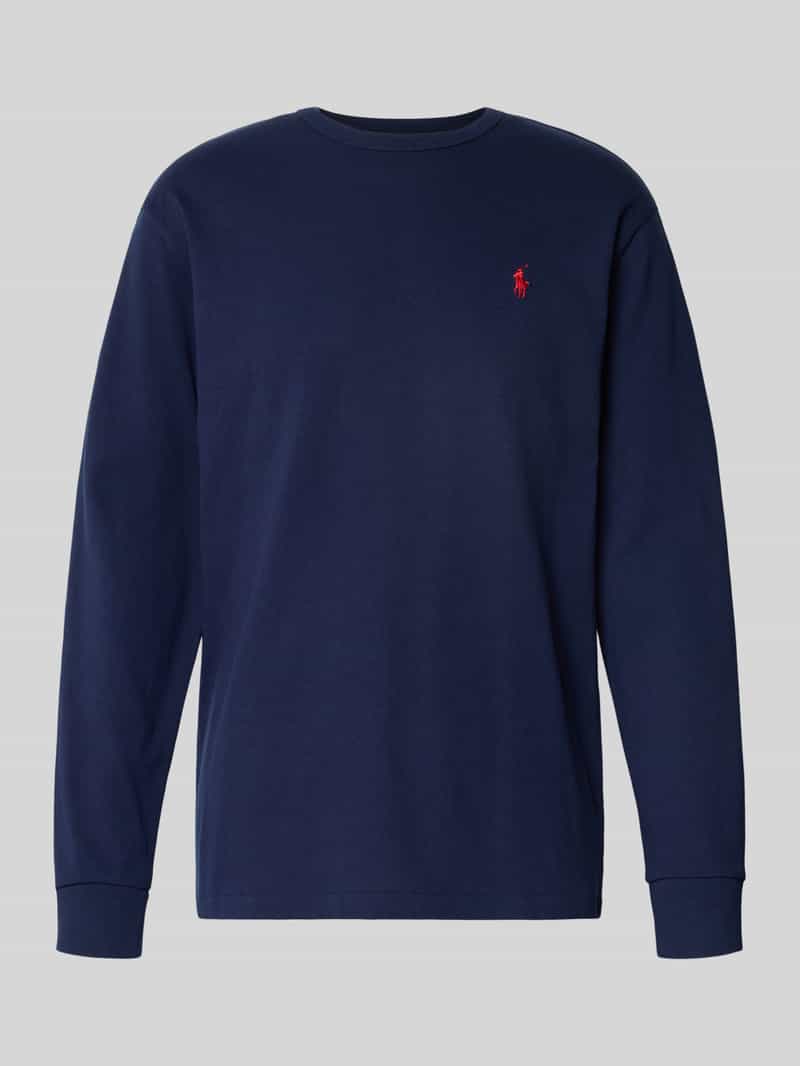 Polo Ralph Lauren Classic fit shirt met lange mouwen en labelstitching