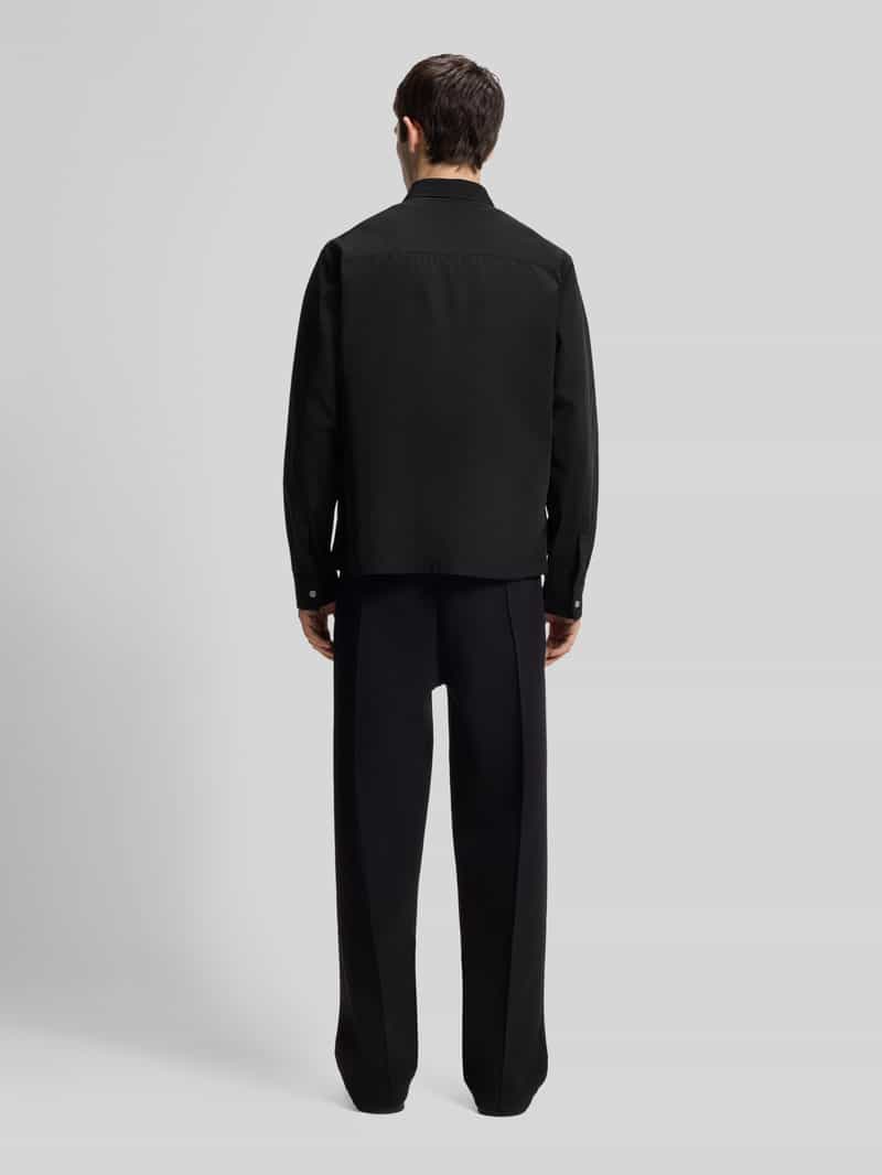 HUGO oversized fit hemjack met labeldetail model 'Elack'