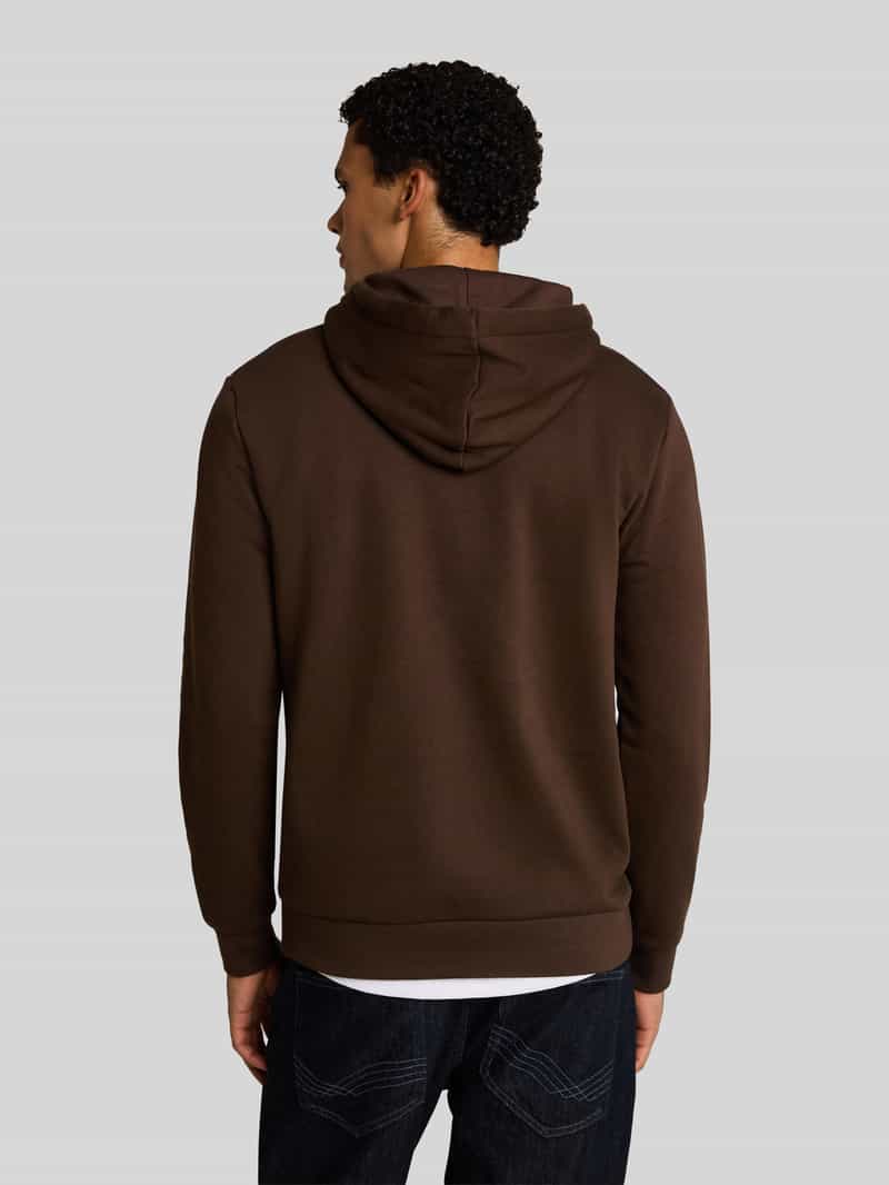 Tom Tailor Denim Regular fit hoodie van katoenmix