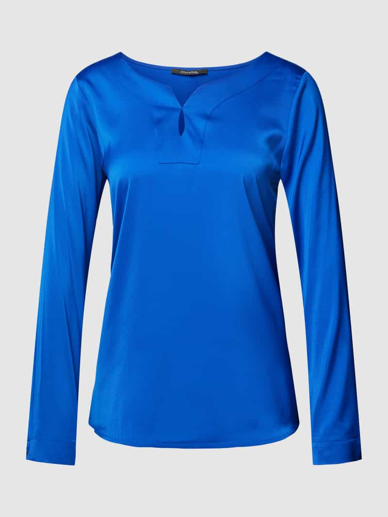 comma Blouse met tuniekkraag