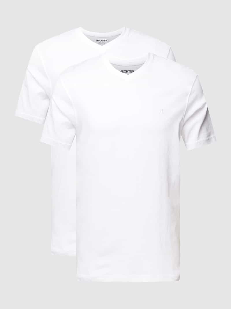 T-shirt met V-hals HECHTER PARIS