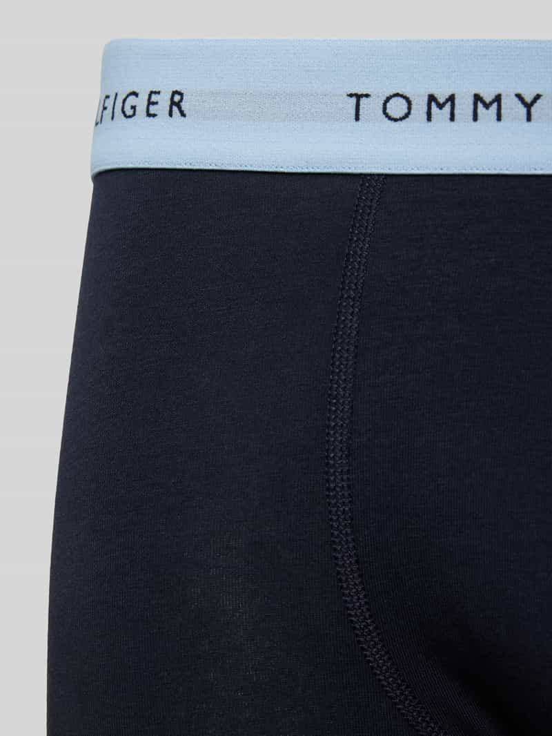 Tommy Hilfiger Boxershort met elastische band met logo in een set van 3 stuks