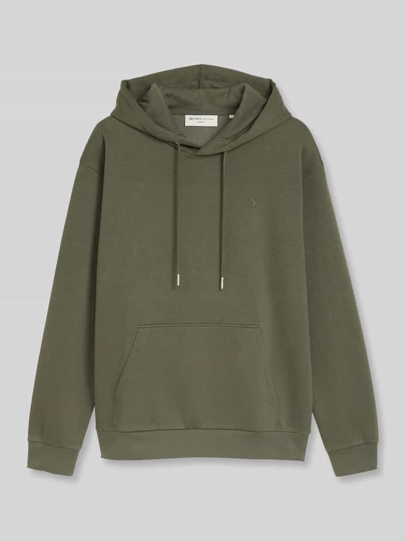 Tom Tailor Denim Regular fit hoodie van katoenmix