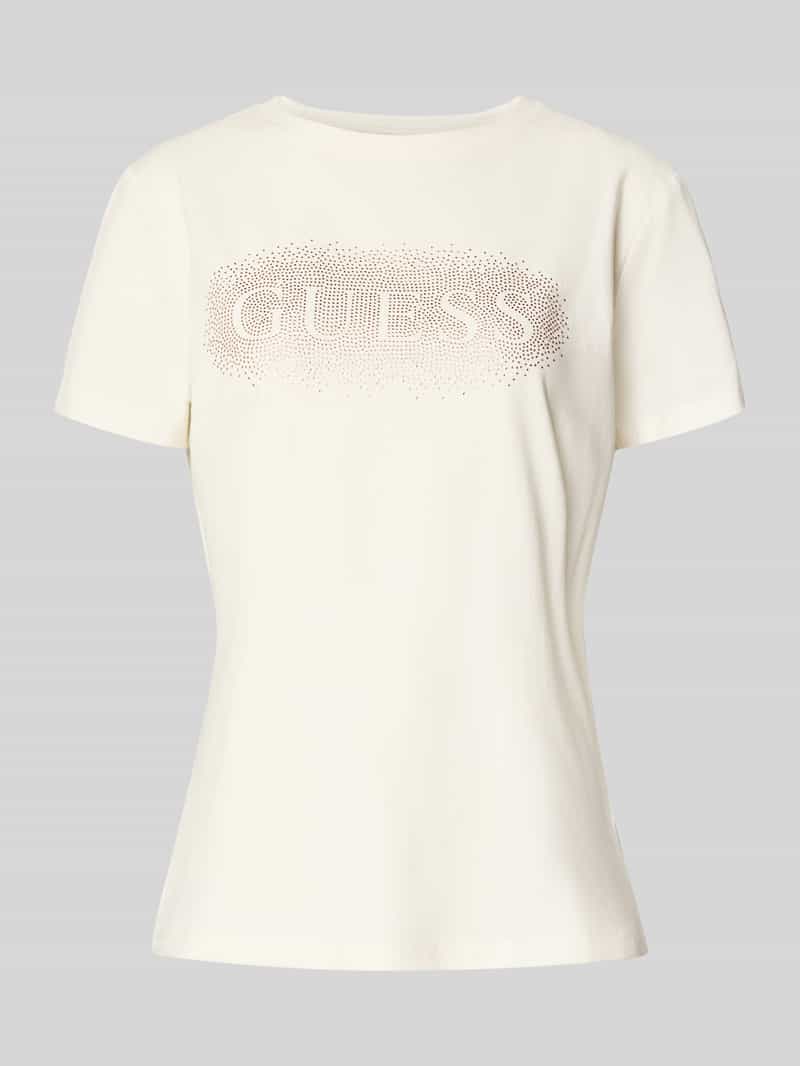 Guess Activewear T-shirt met labeldetail model 'INGRID'