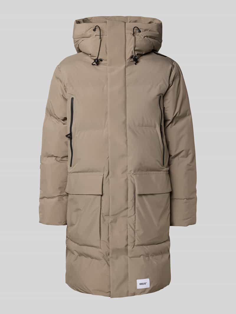 khujo Gewatteerd jack met capuchon model 'WINER'