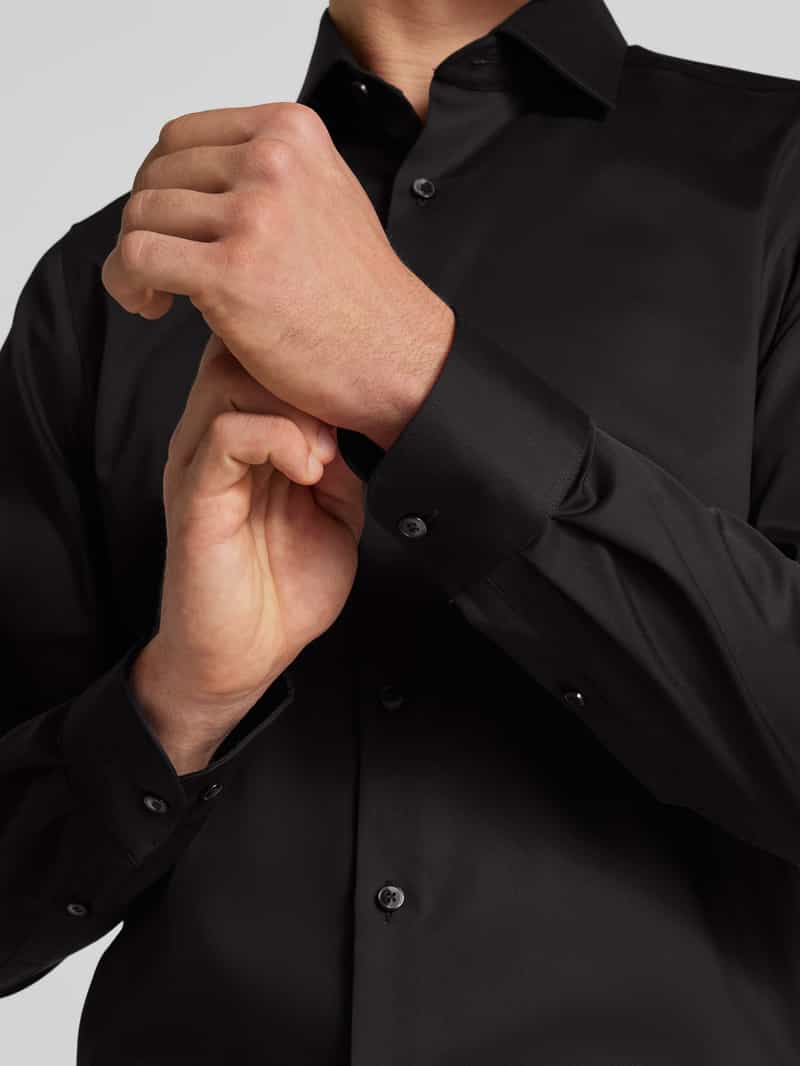 OLYMP Level Five Slim fit zakelijk overhemd met kentkraag