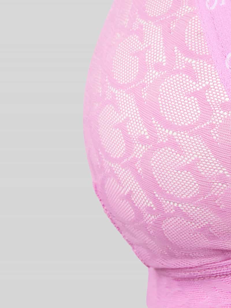 Guess Triangelbeha met labelprints model 'EDYTHA'