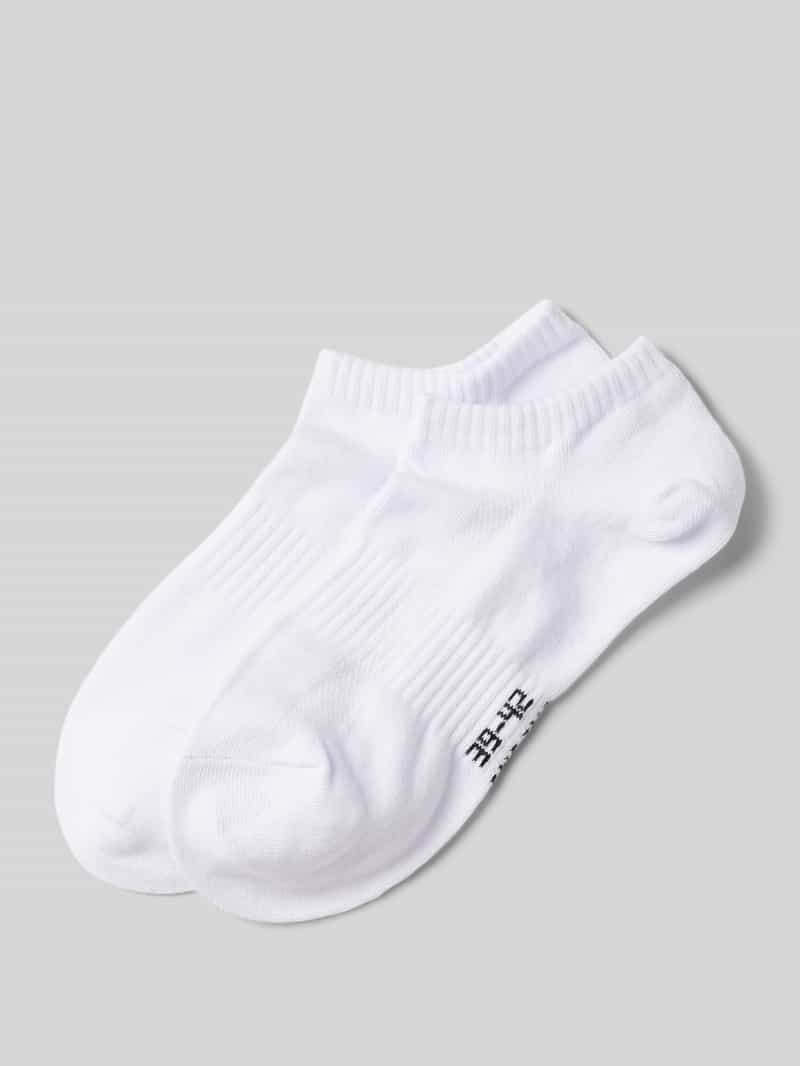 Snocks Sneakersokken met elastische ribboordjes in een set van 2 paar