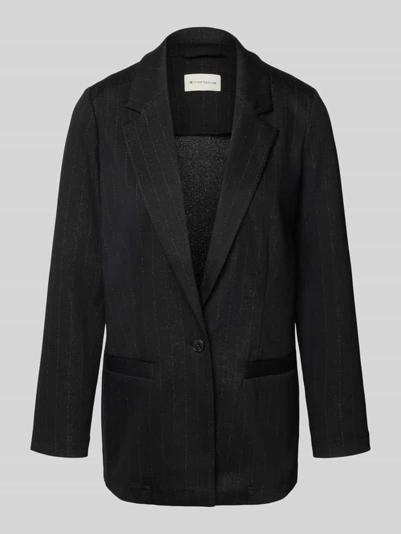 Tom Tailor Regular fit blazer met katoen