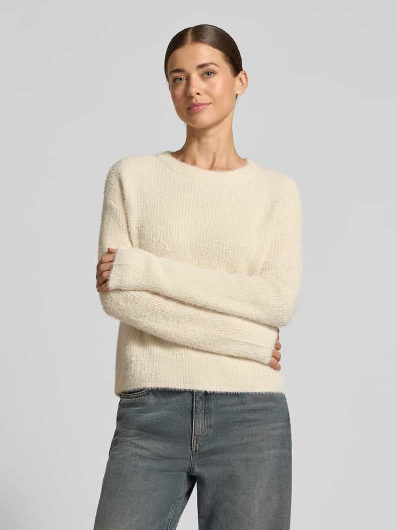 Vero Moda Pullover met zachte structuurlook ecru, foto 3