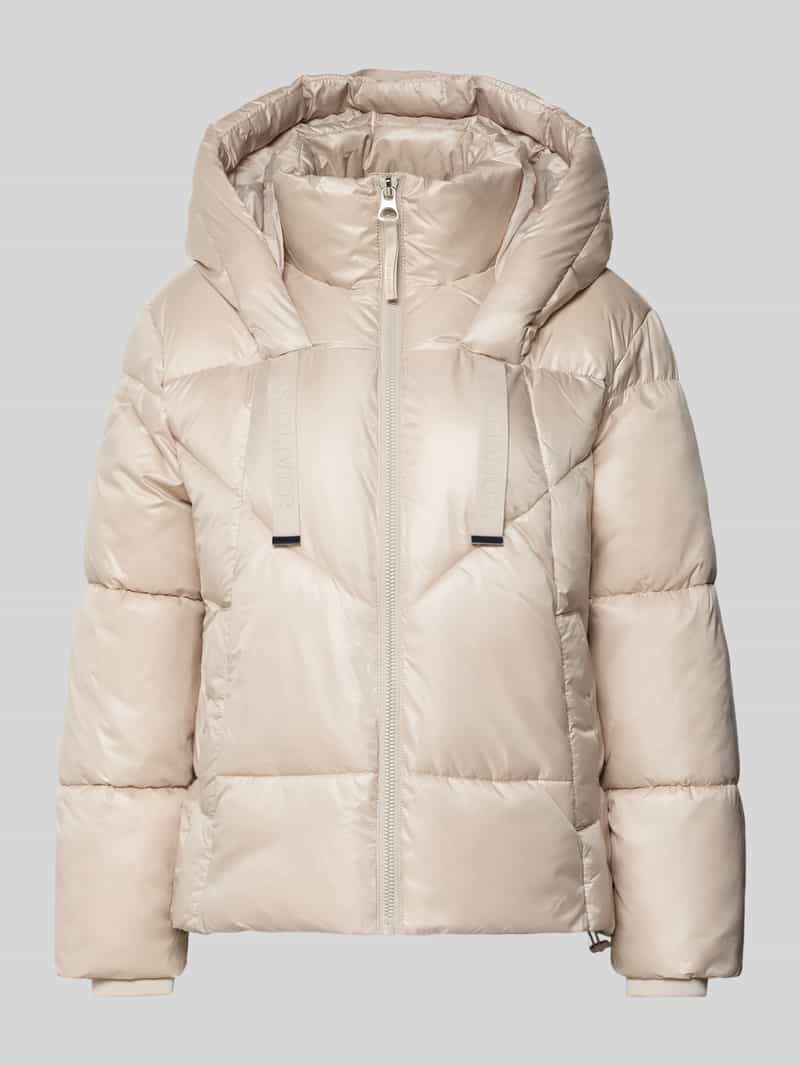 s.Oliver RED LABEL Boxy fit gewatteerd jack met capuchon