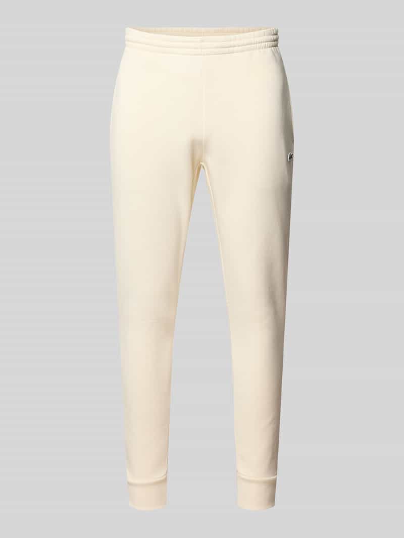 Lacoste Regular fit sweatpants van katoenmix