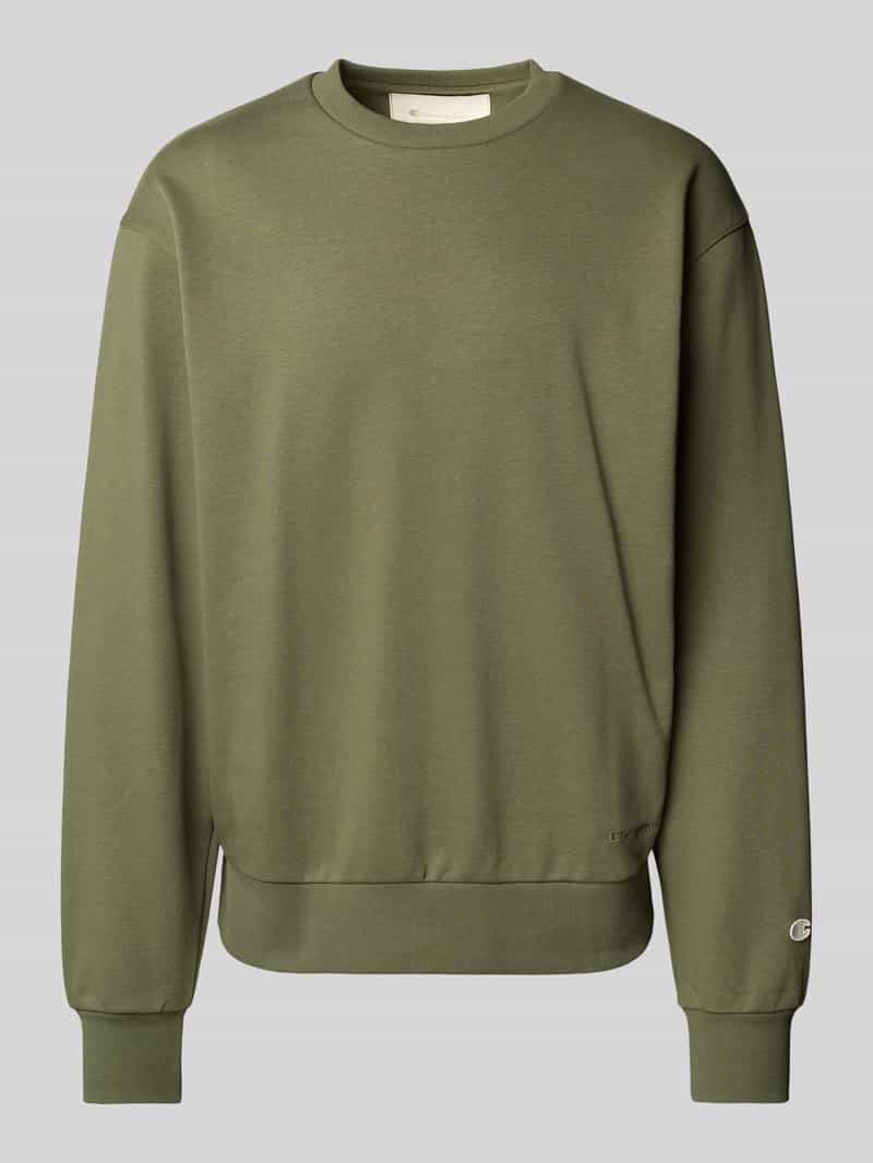 Champion Sweatshirt met labelstitching