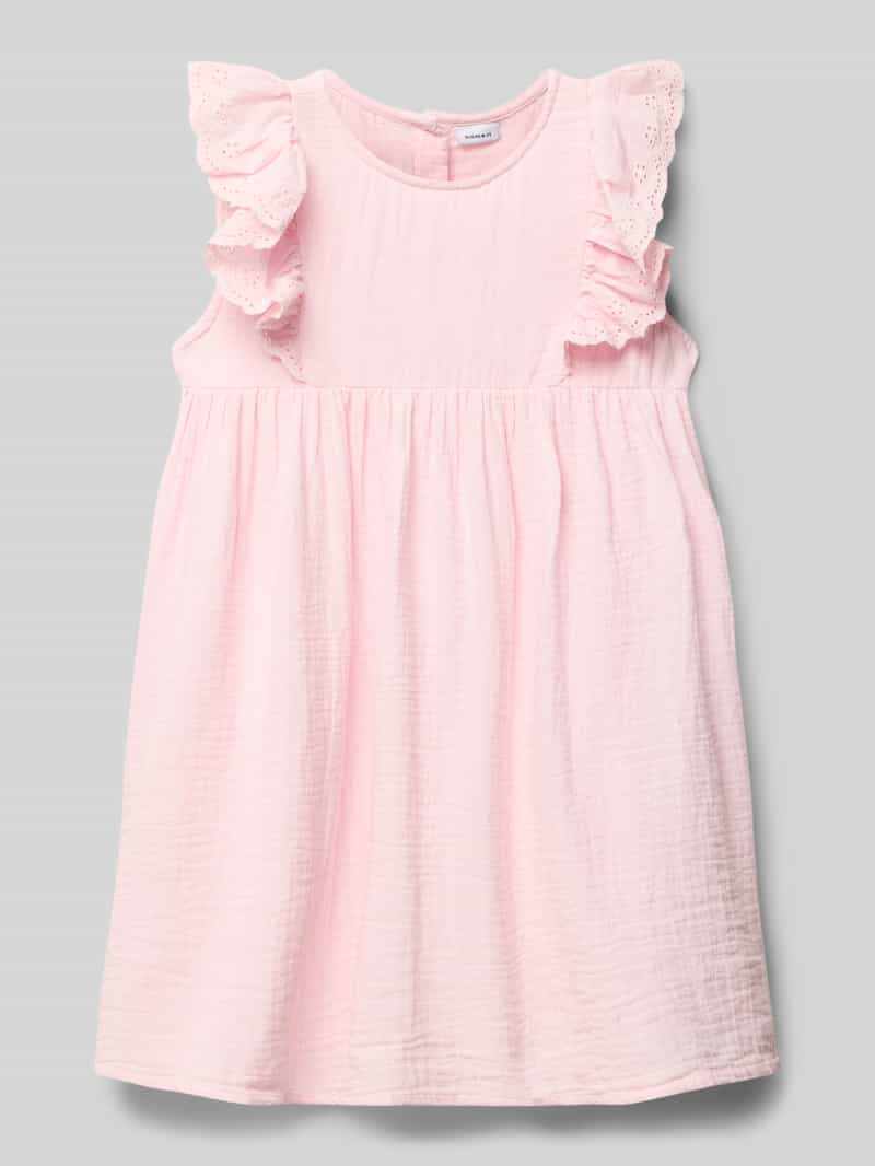 name it Jurk met ruches model 'HAKKI'