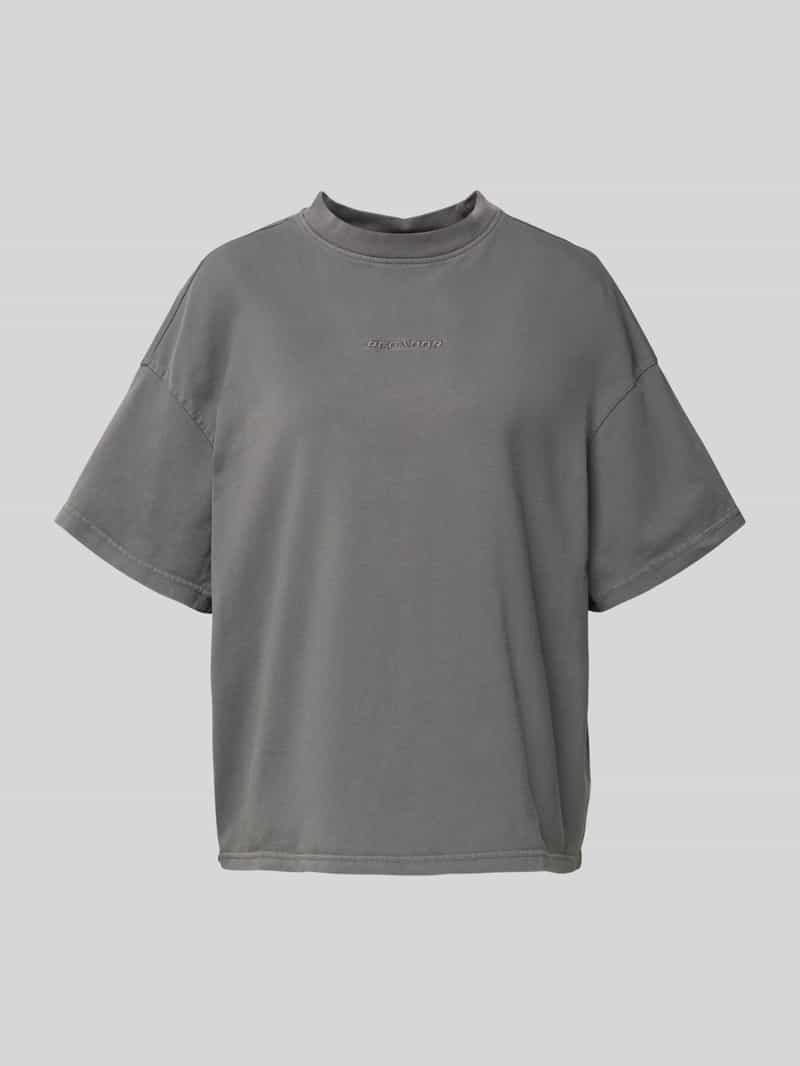 Oversized T-shirt met Labelstitching