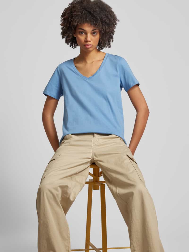 Marc O'Polo DENIM T-shirt met V-hals