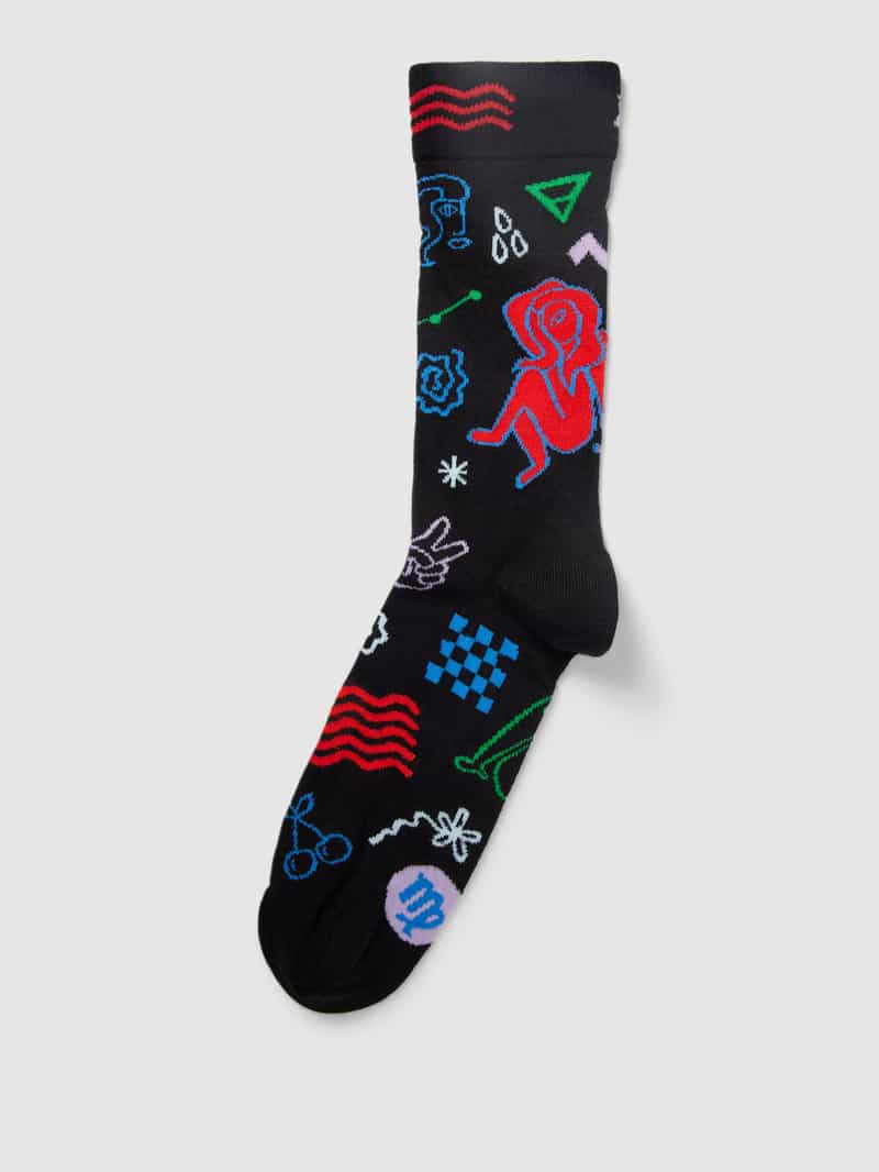 Happy Socks Sokken met all-over motief model 'Virgo'