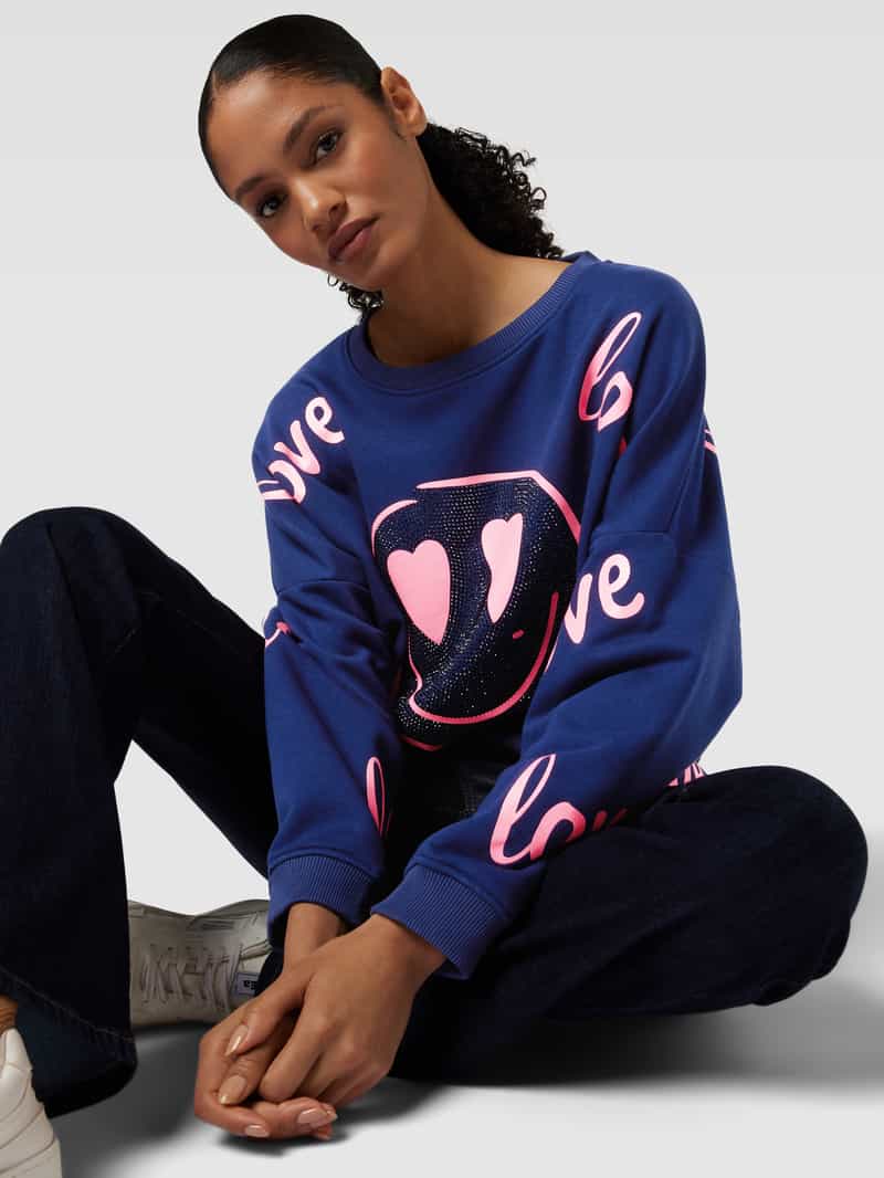 miss goodlife Regular fit sweatshirt met effen design