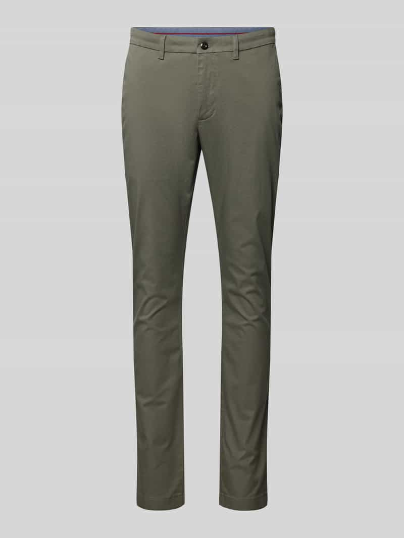 Tommy Hilfiger Slim fit chino met achterzakken