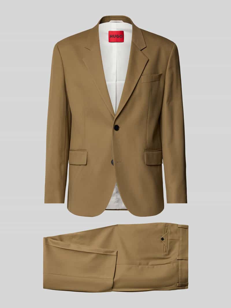 Regular fit pak met viscose, model 'Karlo-Flips251'