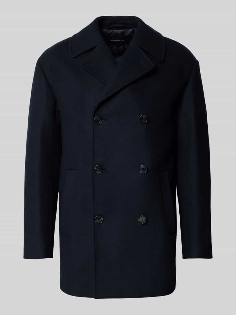 Matinique Lange jas van wolmix model 'BURNLEY'
